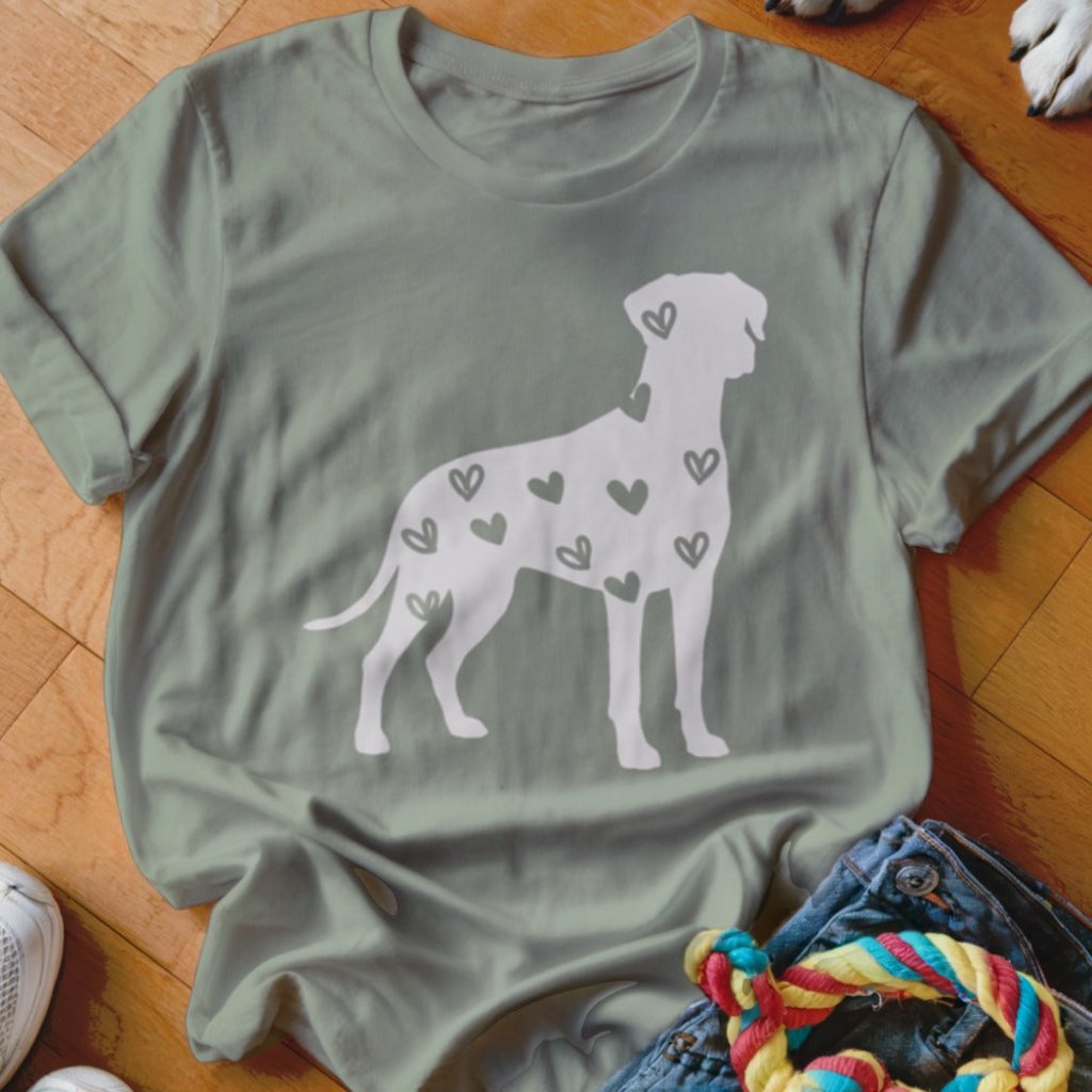 Doberman Hearts Shirt - The Pawsitive Initiative