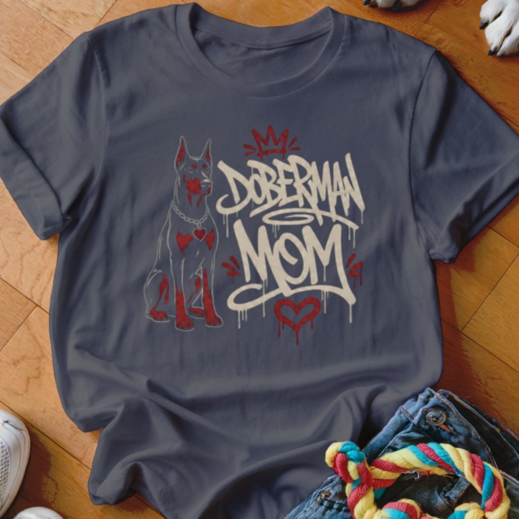 Doberman Mom Shirt - The Pawsitive Initiative