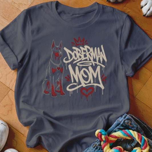 Doberman Mom Shirt - The Pawsitive Initiative
