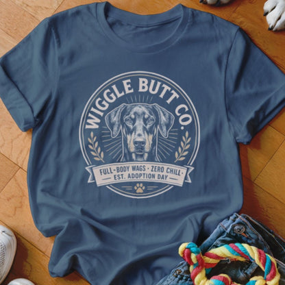 Doberman Wiggle Butt Co Shirt - The Pawsitive Initiative