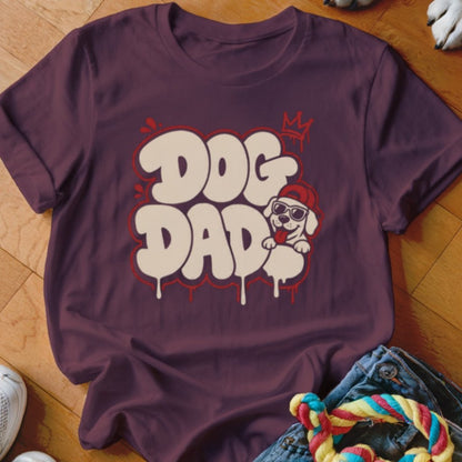 Dog Dad Graffiti Shirt - The Pawsitive Initiative