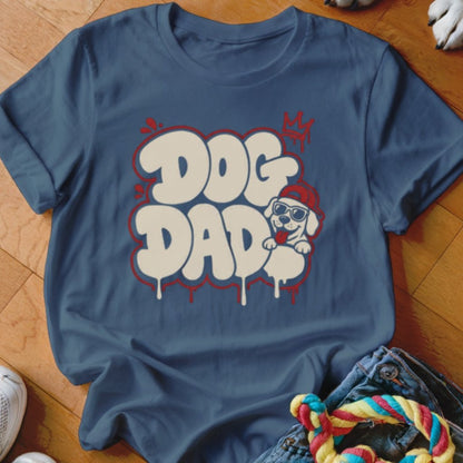 Dog Dad Graffiti Shirt - The Pawsitive Initiative