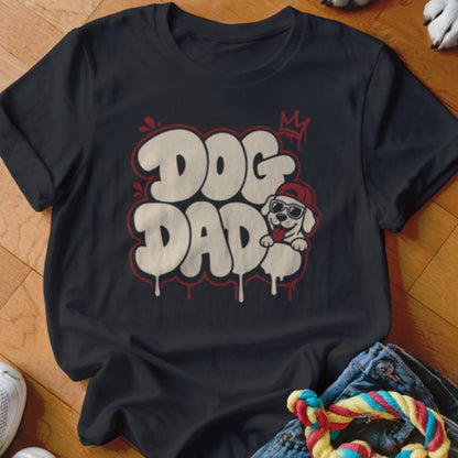 Dog Dad Graffiti Shirt - The Pawsitive Initiative