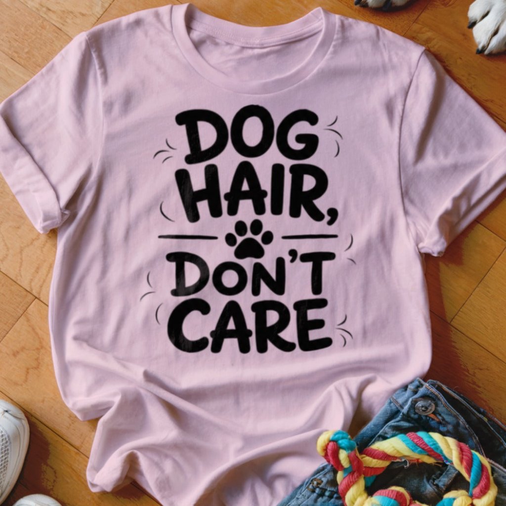 Dog Hair Don't Care Shirt - The Pawsitive Initiative