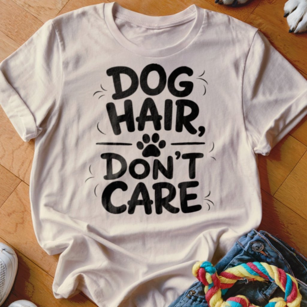 Dog Hair Don't Care Shirt - The Pawsitive Initiative