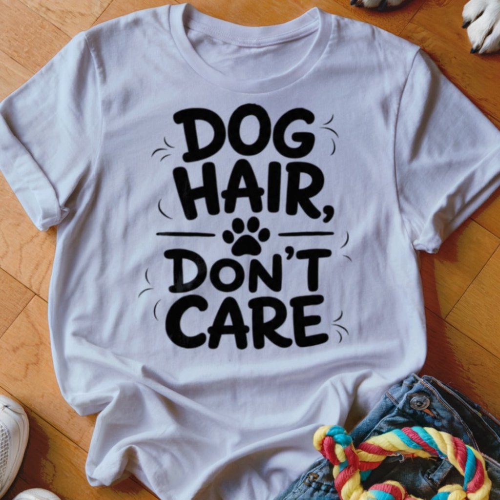 Dog Hair Don't Care Shirt - The Pawsitive Initiative