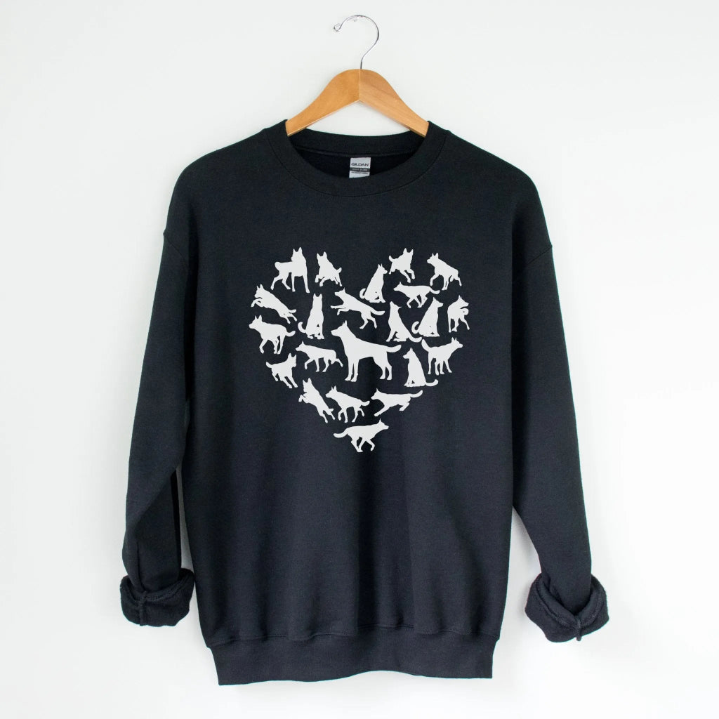 Dog Heart Sweatshirt - The Pawsitive Initiative