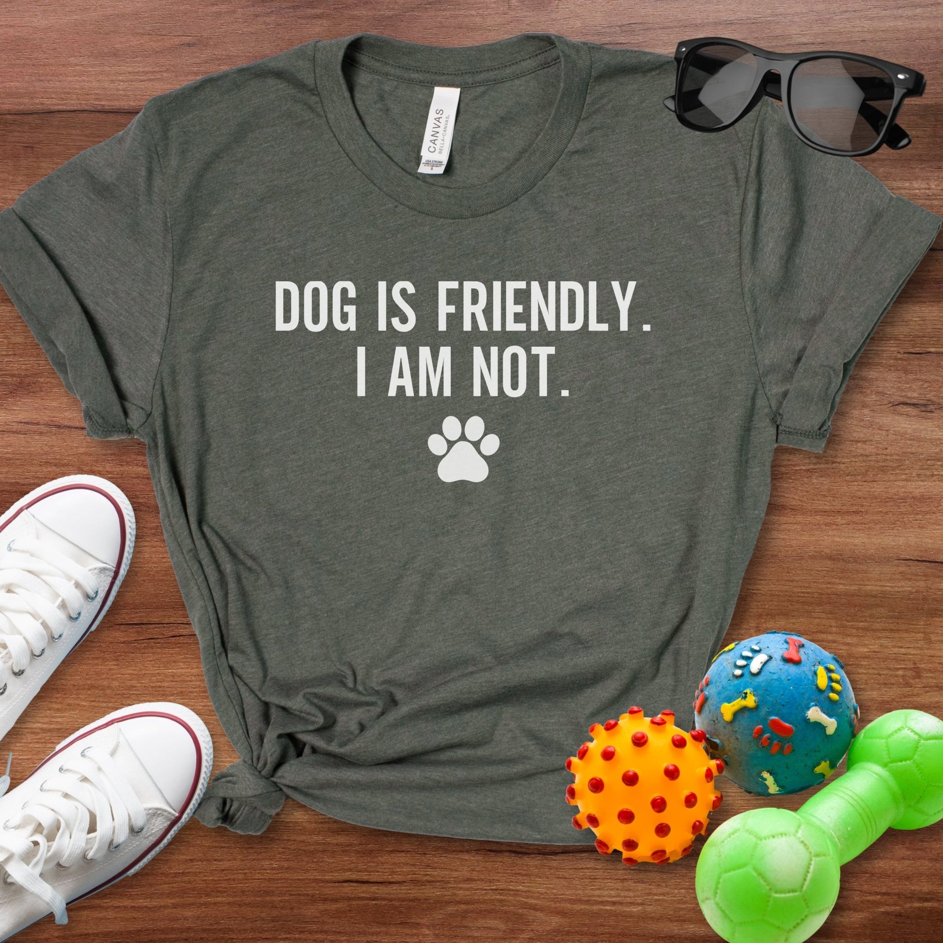 Dog is Friendly Shirt - The Pawsitive Initiative