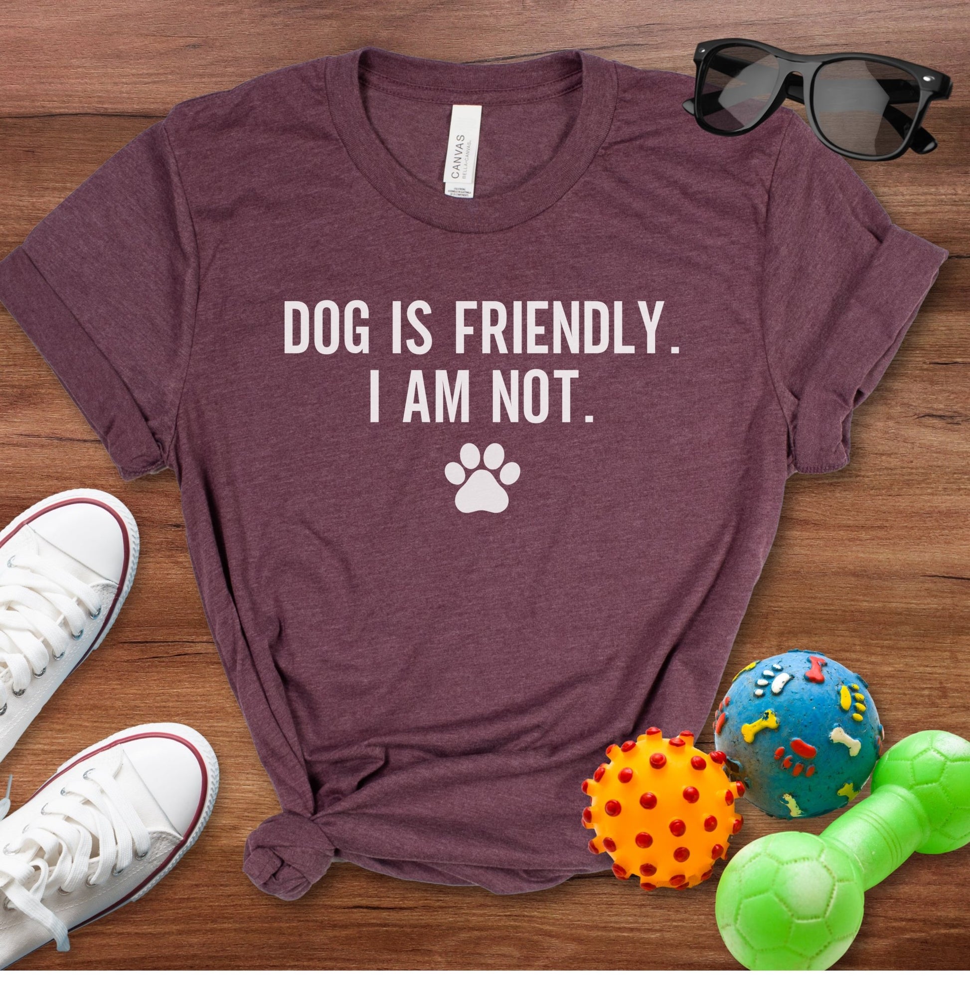 Dog is Friendly Shirt - The Pawsitive Initiative