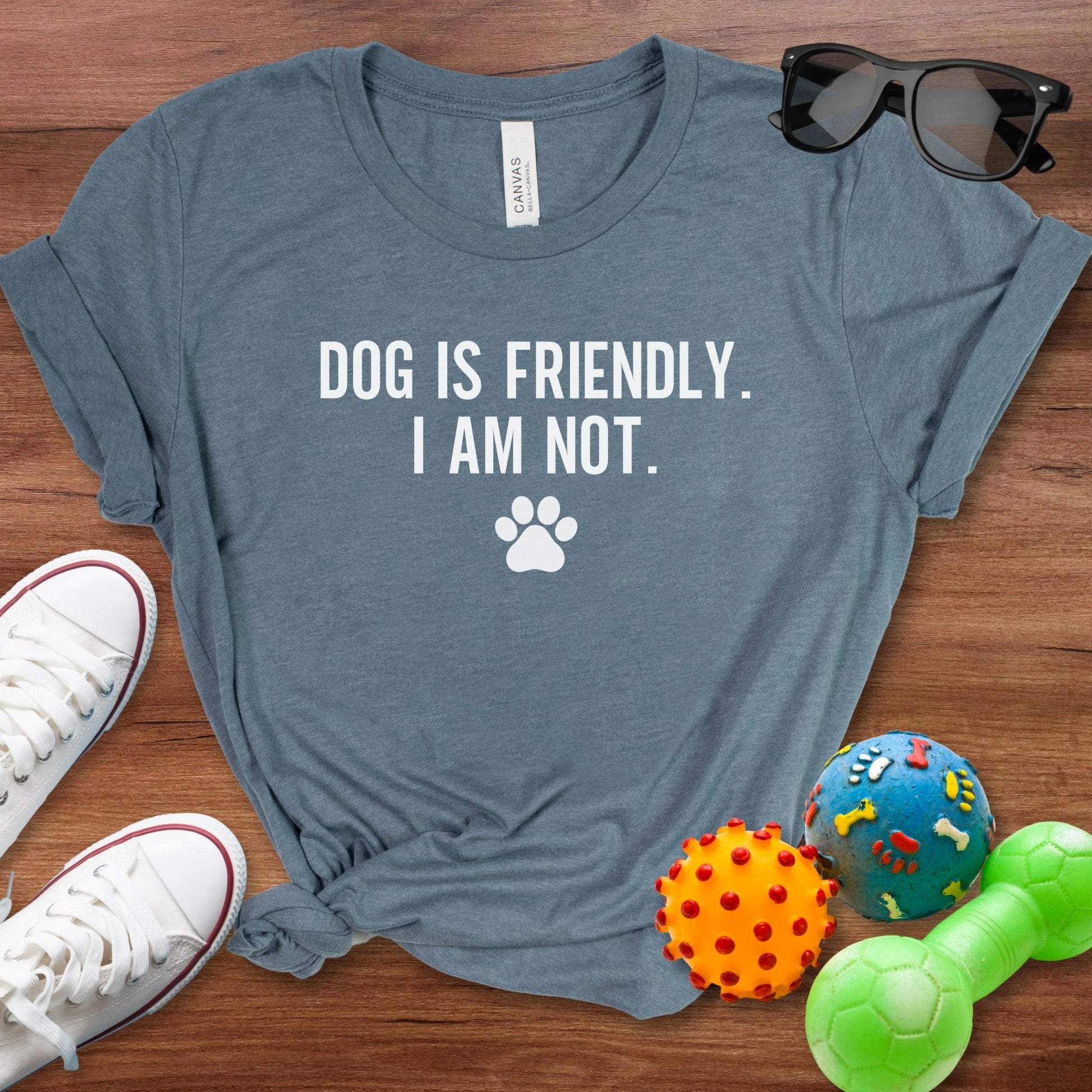 Dog is Friendly Shirt - The Pawsitive Initiative