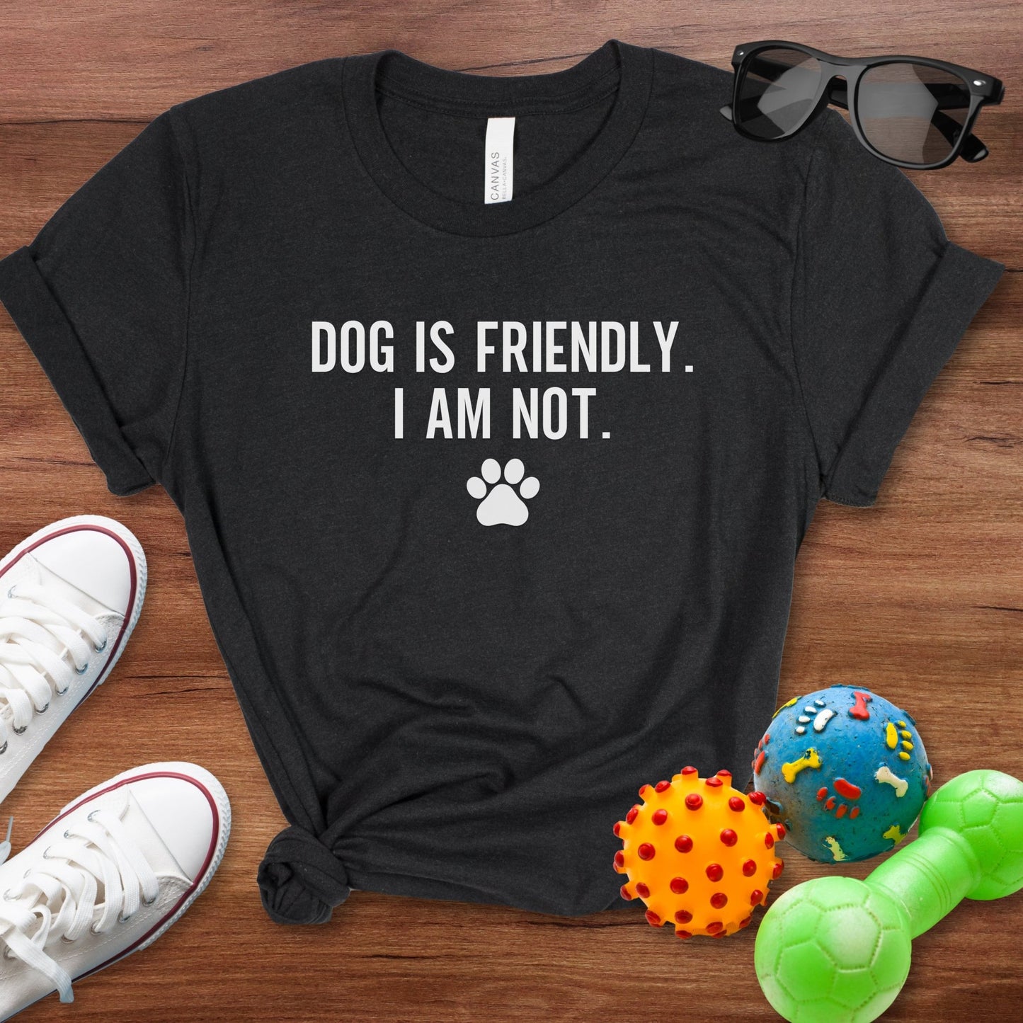 Dog is Friendly Shirt - The Pawsitive Initiative