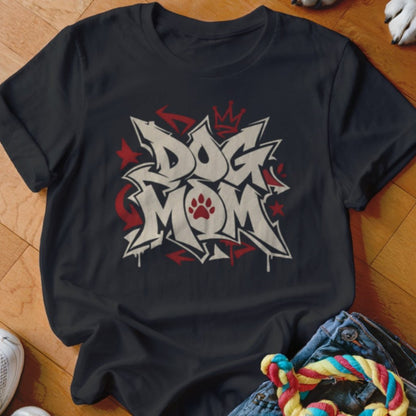 Dog Mom Graffiti Shirt - The Pawsitive Initiative
