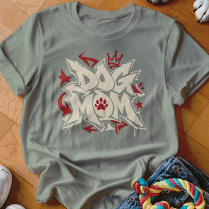 Dog Mom Graffiti Shirt - The Pawsitive Initiative