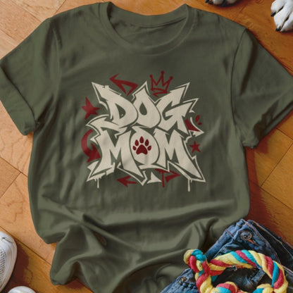 Dog Mom Graffiti Shirt - The Pawsitive Initiative