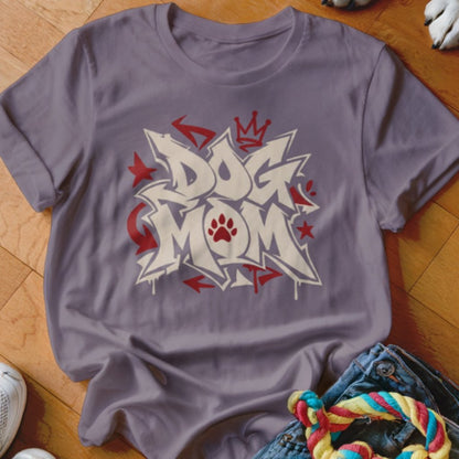 Dog Mom Graffiti Shirt - The Pawsitive Initiative