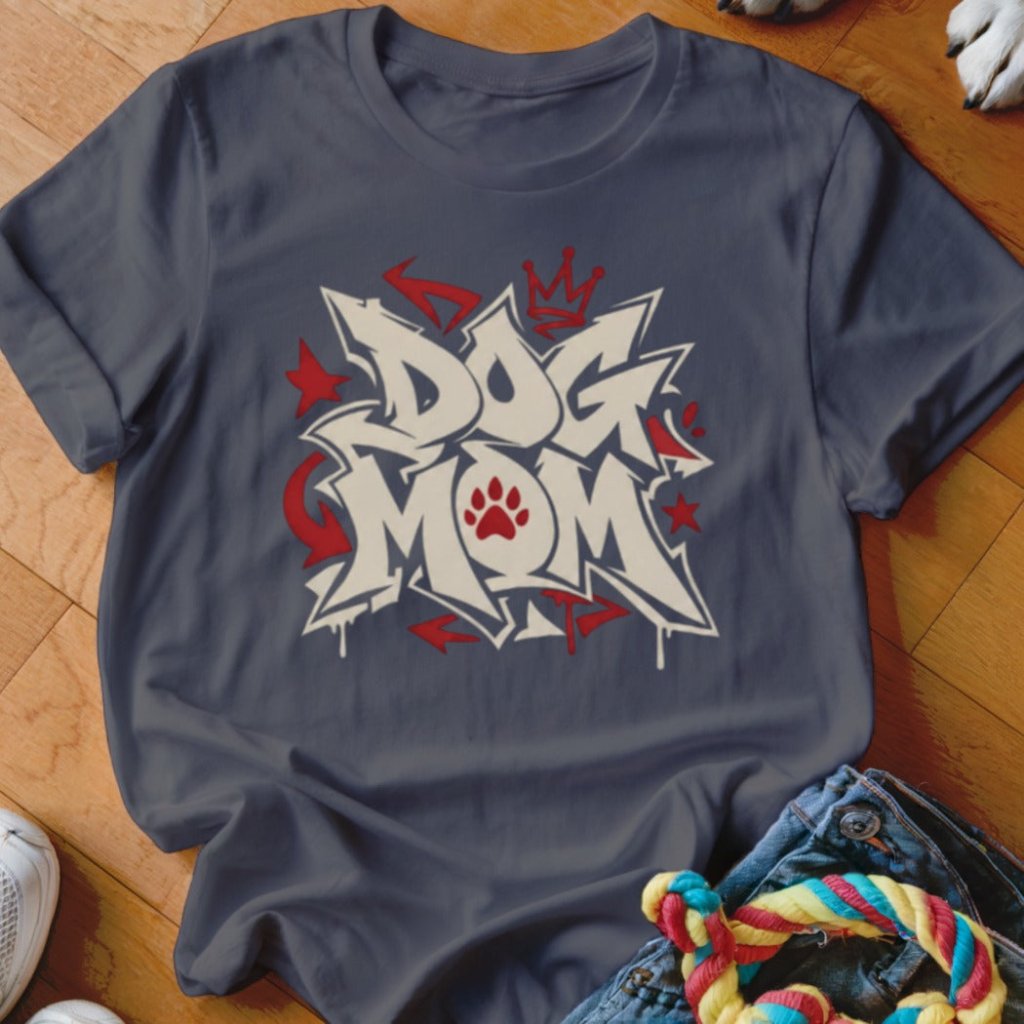 Dog Mom Graffiti Shirt - The Pawsitive Initiative