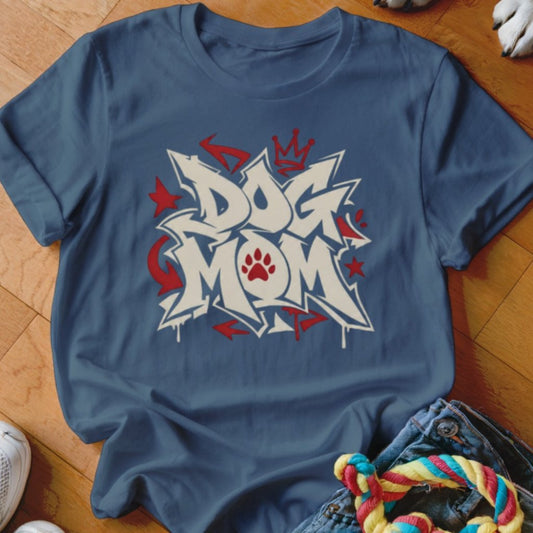 Dog Mom Graffiti Shirt - The Pawsitive Initiative