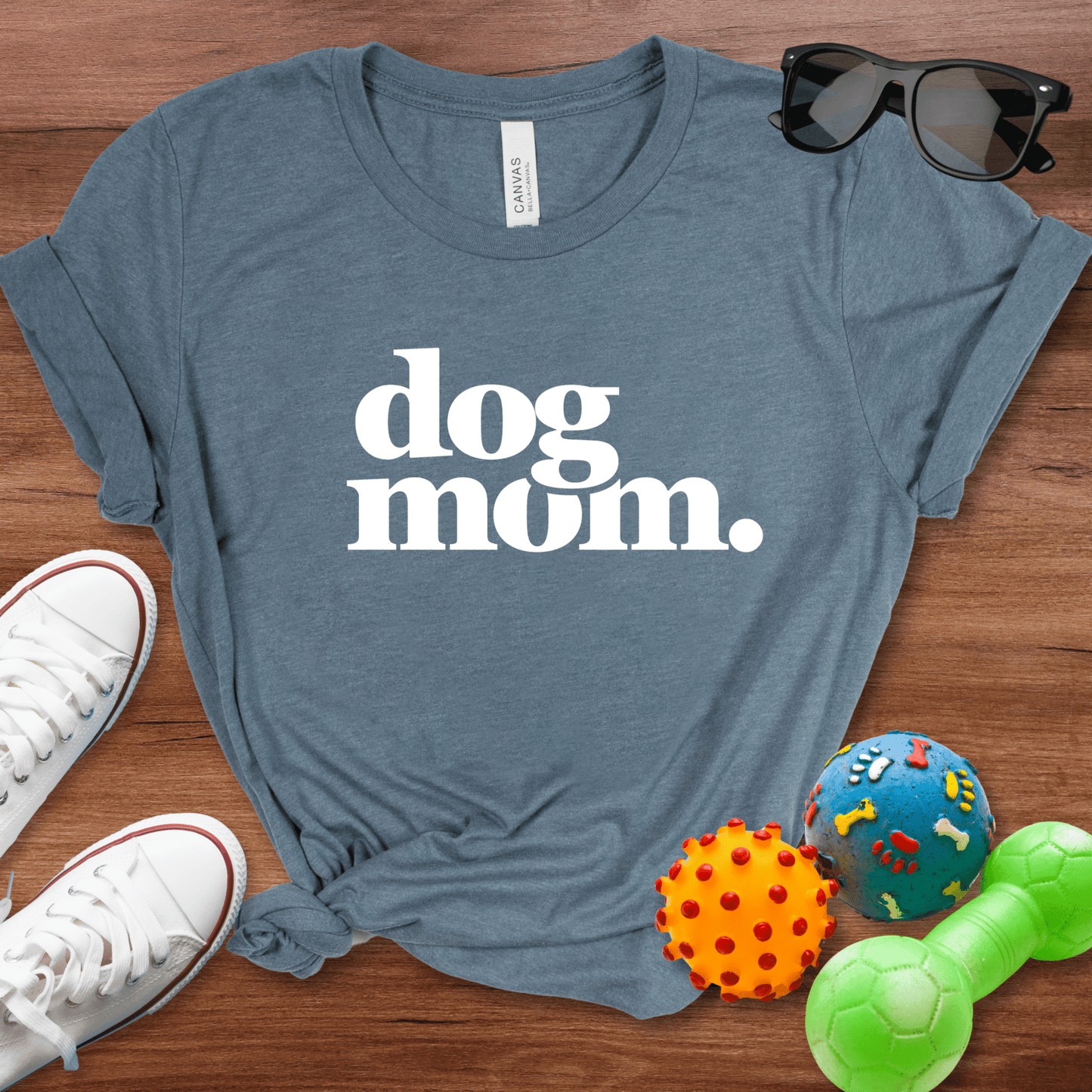 Dog Mom. Shirt - The Pawsitive Initiative