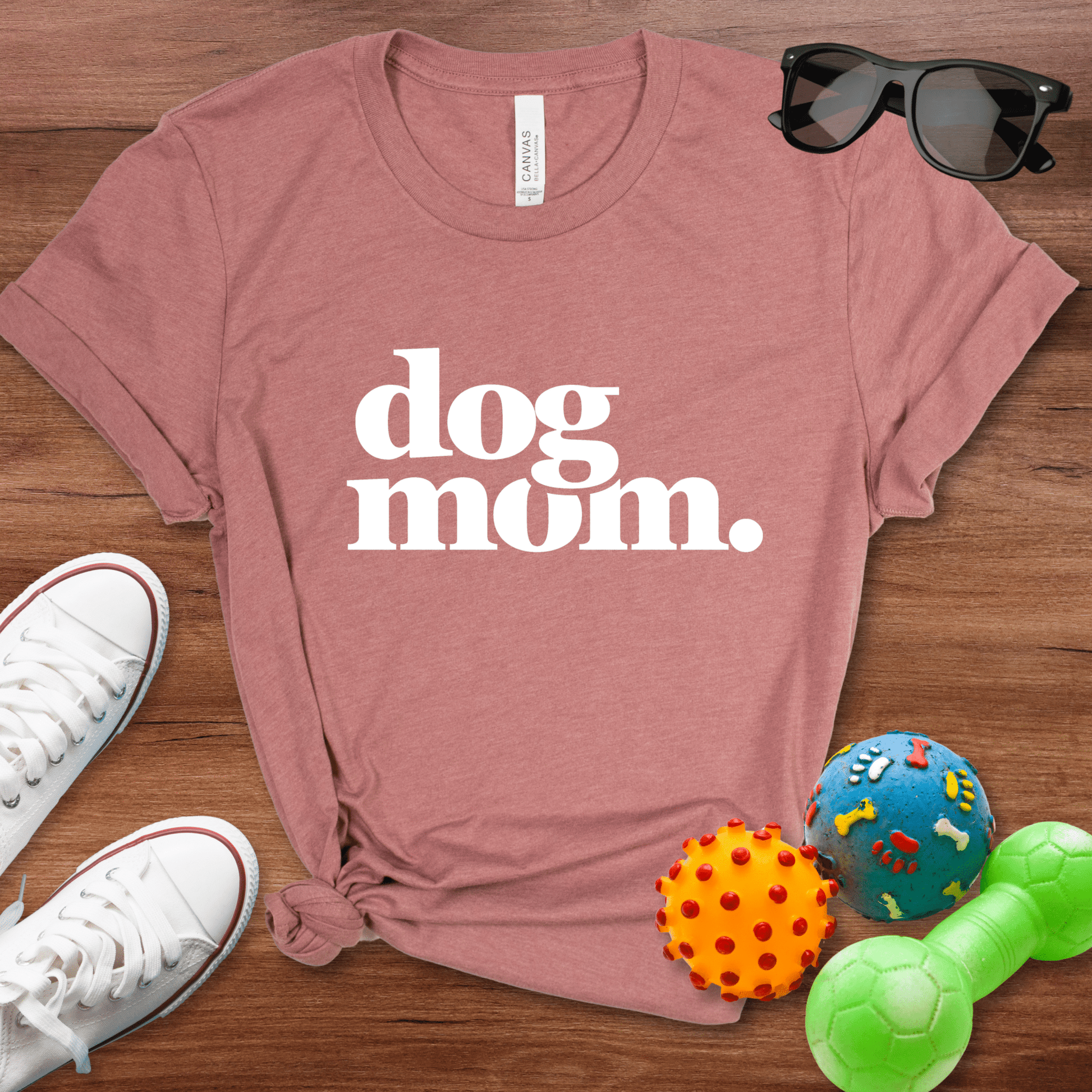 Dog Mom. Shirt - The Pawsitive Initiative