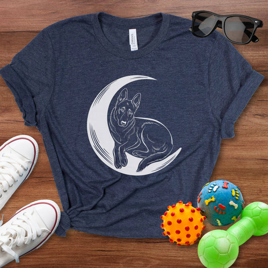 Dog on the Moon Shirt - The Pawsitive Initiative