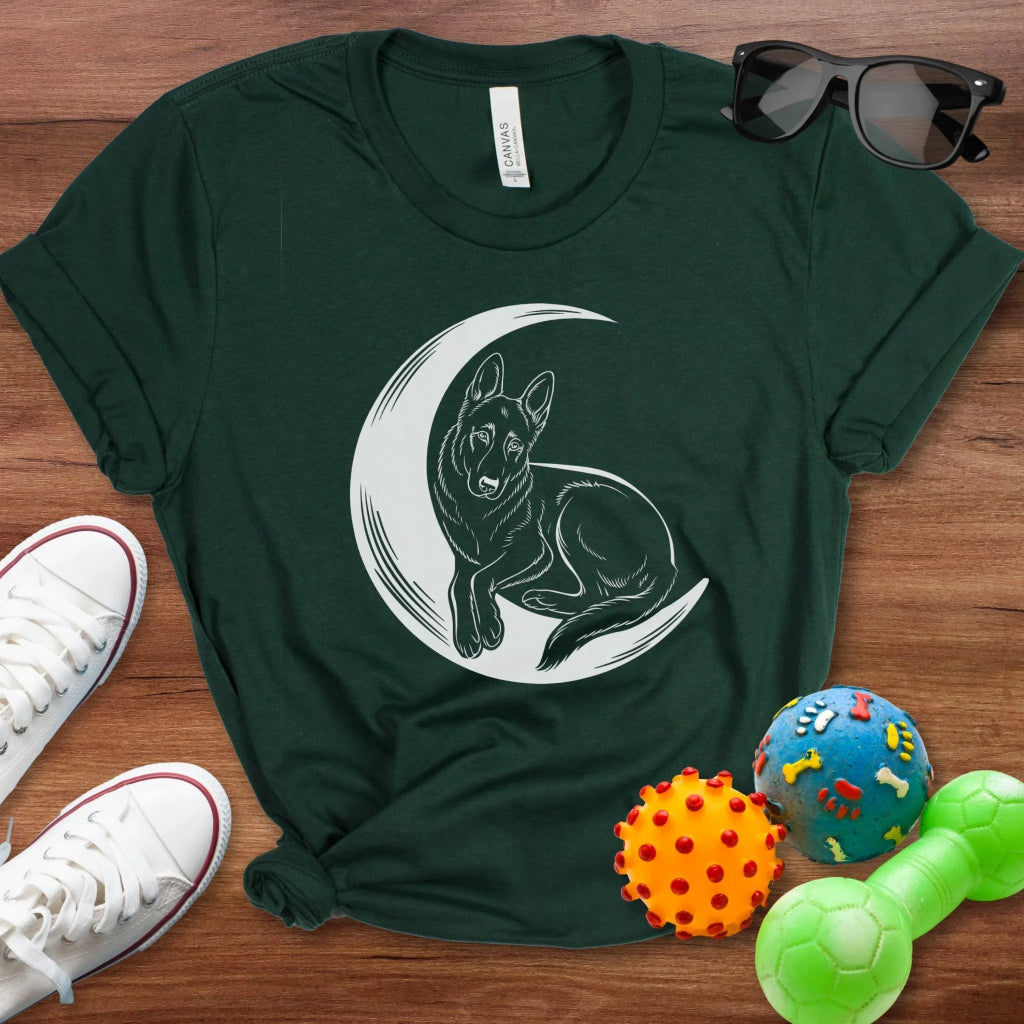 Dog on the Moon Shirt - The Pawsitive Initiative