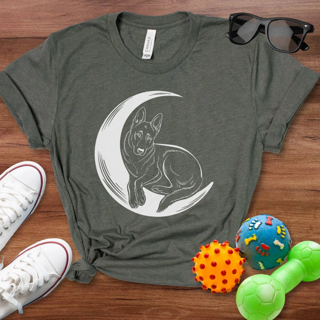 Dog on the Moon Shirt - The Pawsitive Initiative