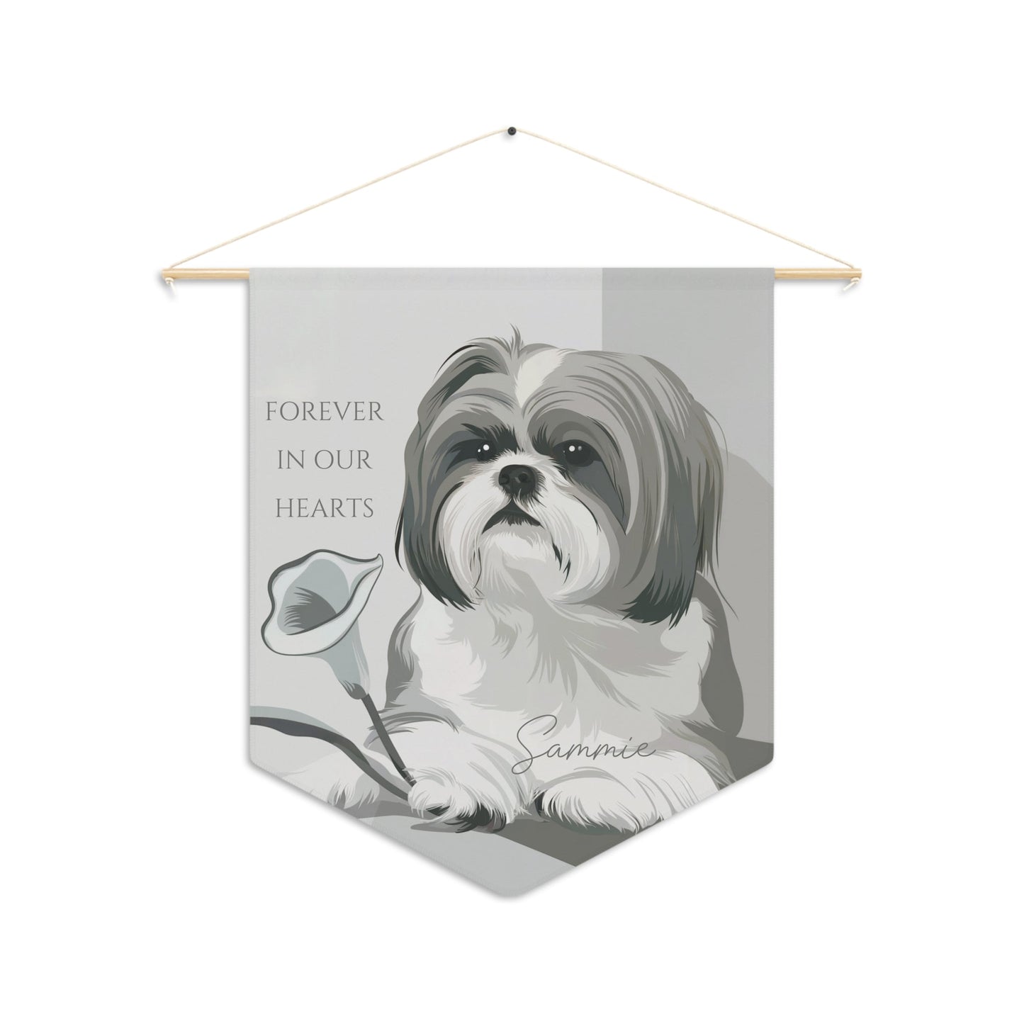 Dog Rememberance Penant - Shih Tzu - The Pawsitive Initiative