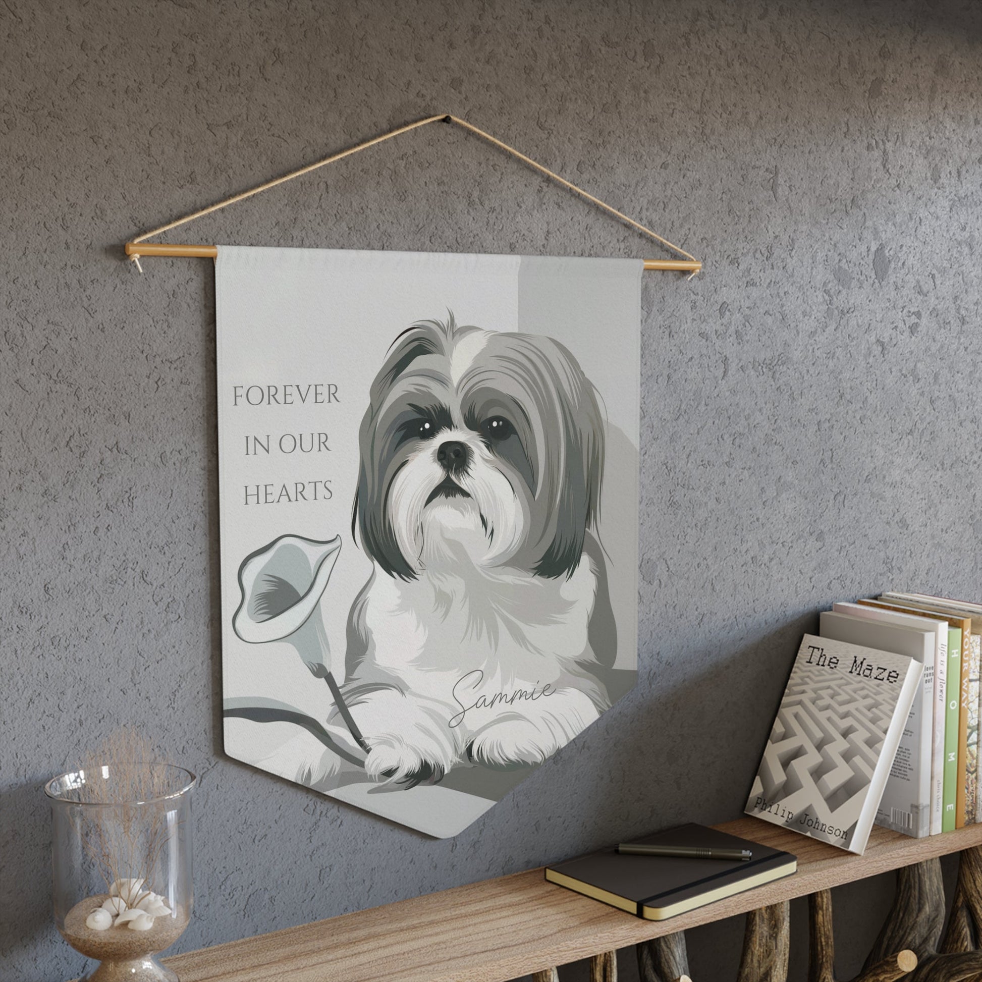 Dog Rememberance Penant - Shih Tzu - The Pawsitive Initiative