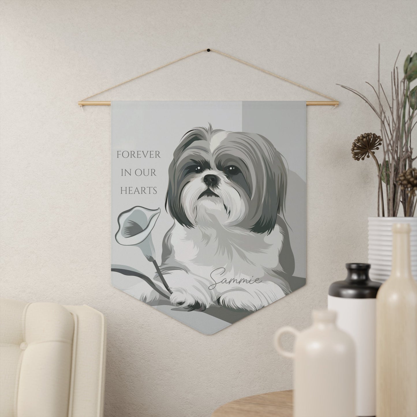 Dog Rememberance Penant - Shih Tzu - The Pawsitive Initiative
