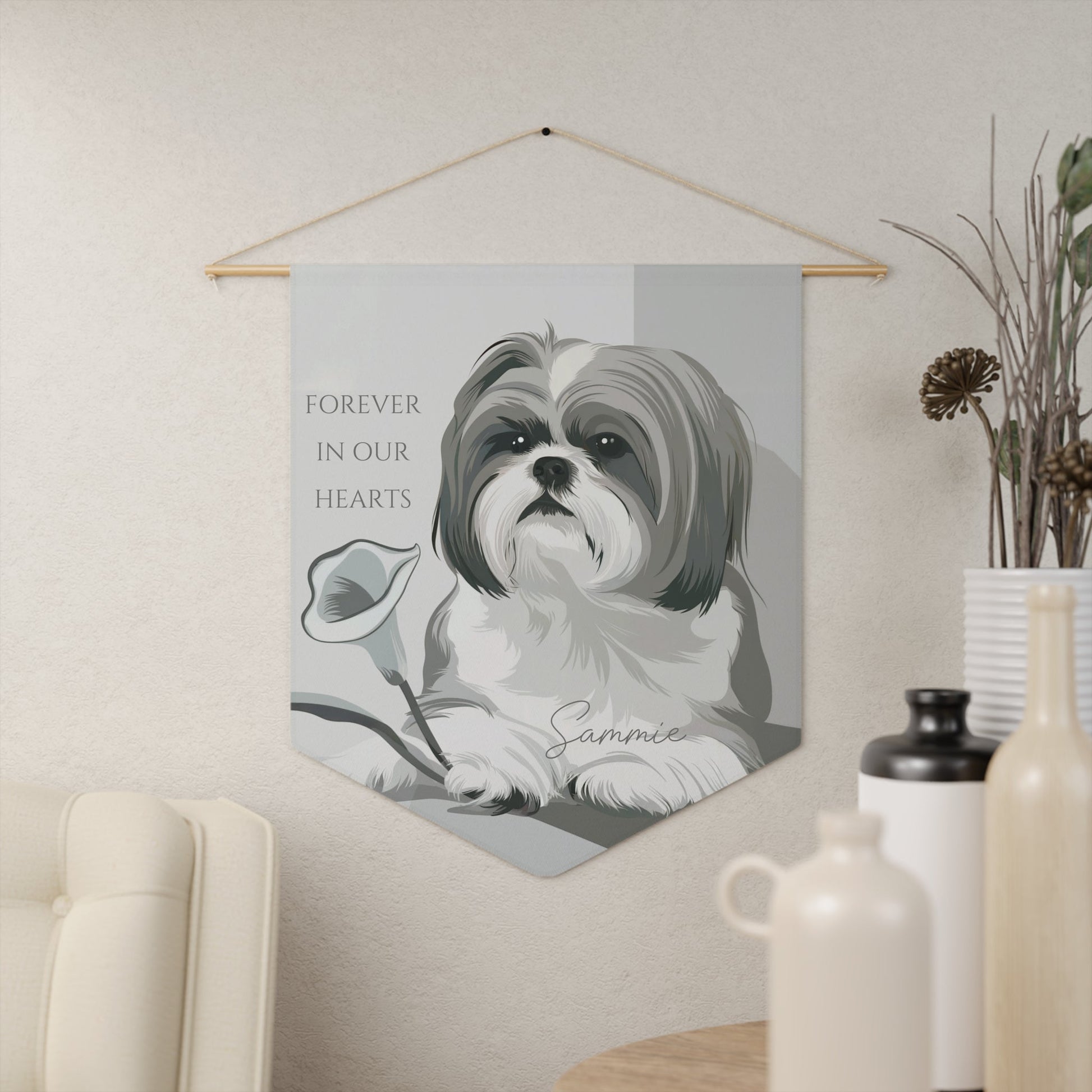 Dog Rememberance Penant - Shih Tzu - The Pawsitive Initiative