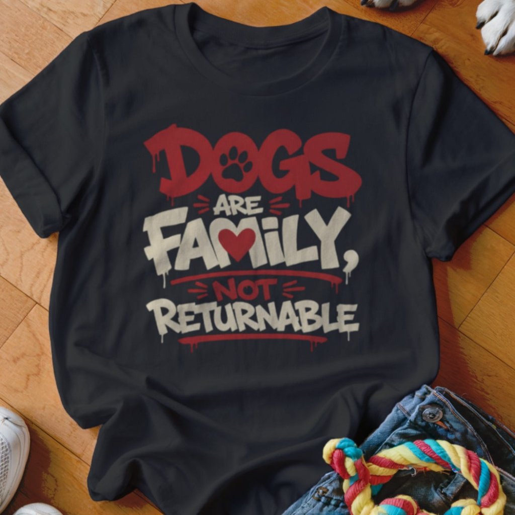 Dogs Are Family Shirt - The Pawsitive Initiative