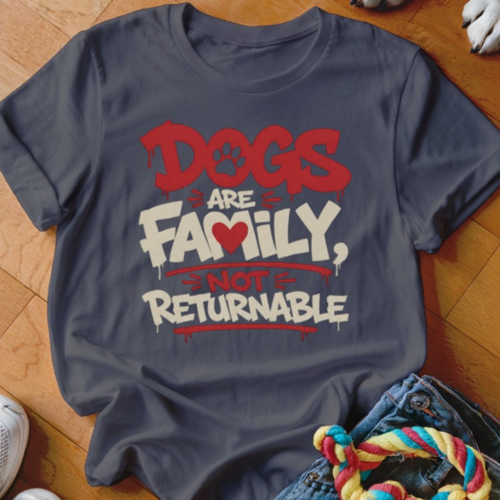 Dogs Are Family Shirt - The Pawsitive Initiative