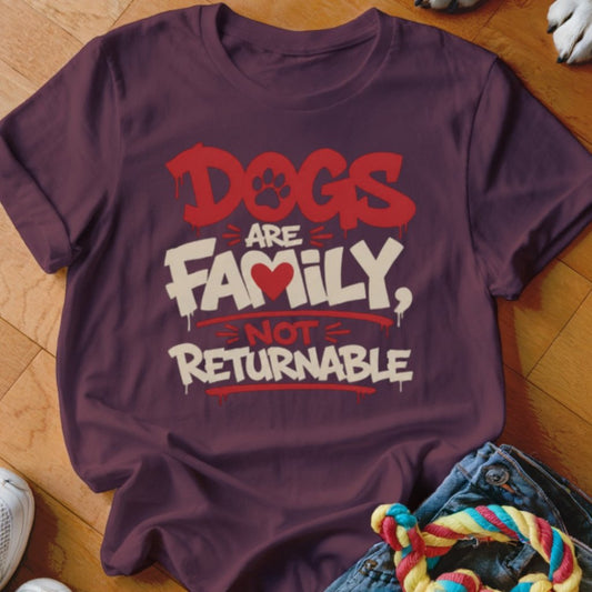 Dogs Are Family Shirt - The Pawsitive Initiative