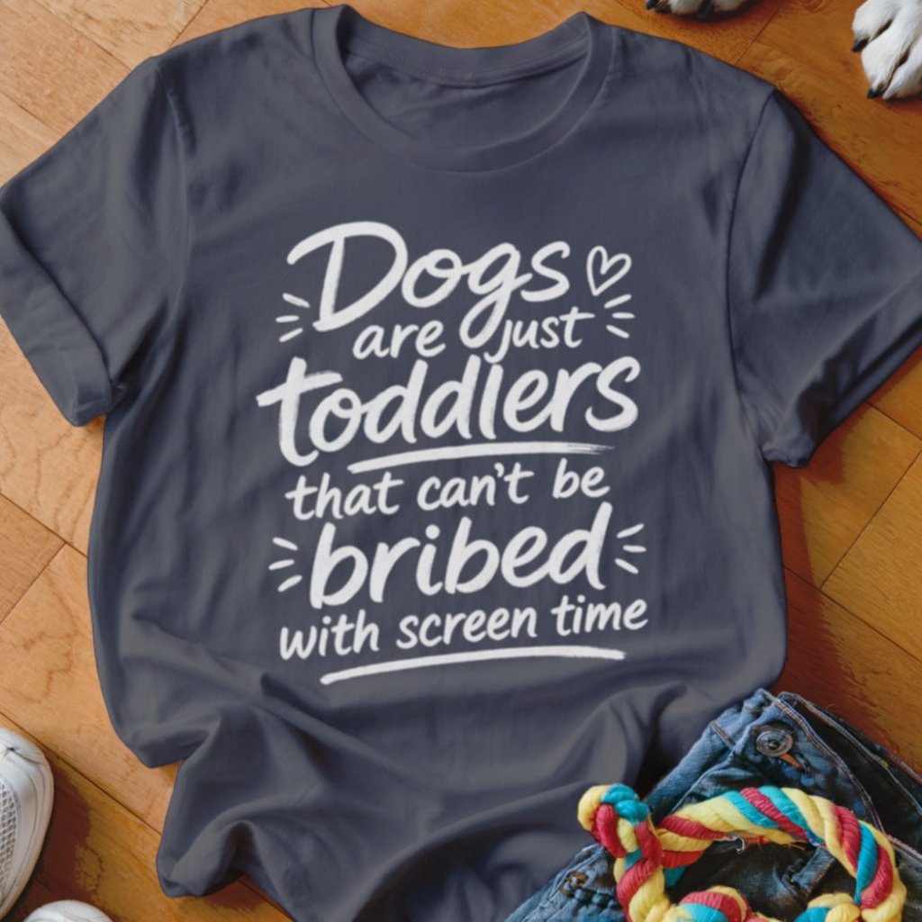 Dogs Are Just Toddlers Shirt - The Pawsitive Initiative