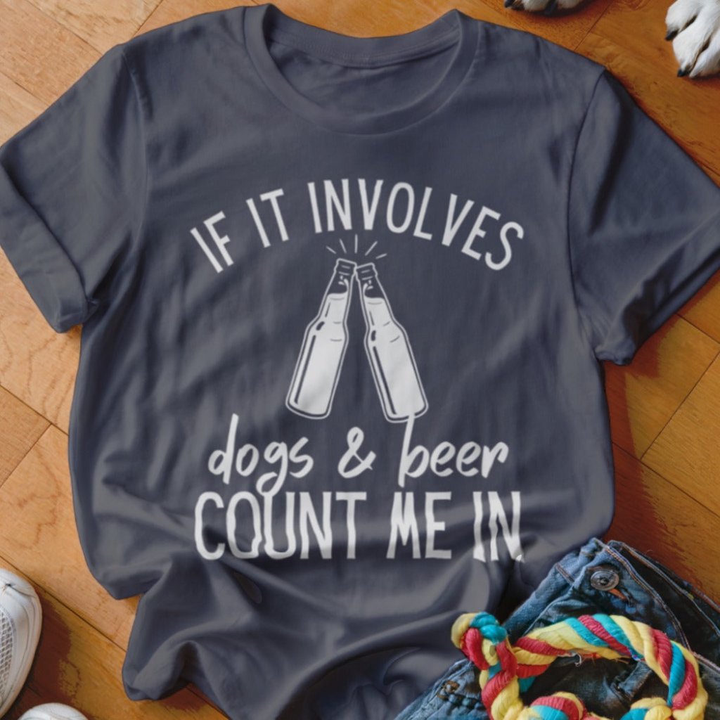 Dogs & Beer Shirt - The Pawsitive Initiative