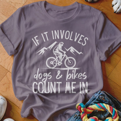 Dogs & Bikes Shirt - The Pawsitive Initiative