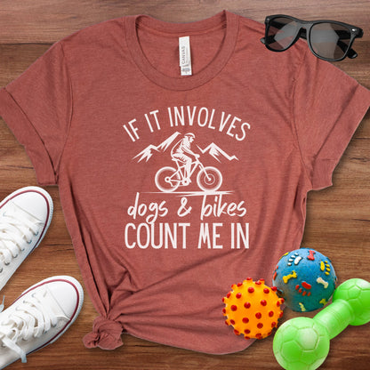 Dogs & Bikes Shirt - The Pawsitive Initiative