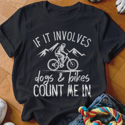 Dogs & Bikes Shirt - The Pawsitive Initiative