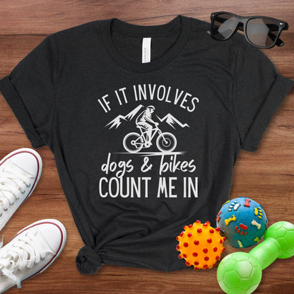 Dogs & Bikes Shirt - The Pawsitive Initiative