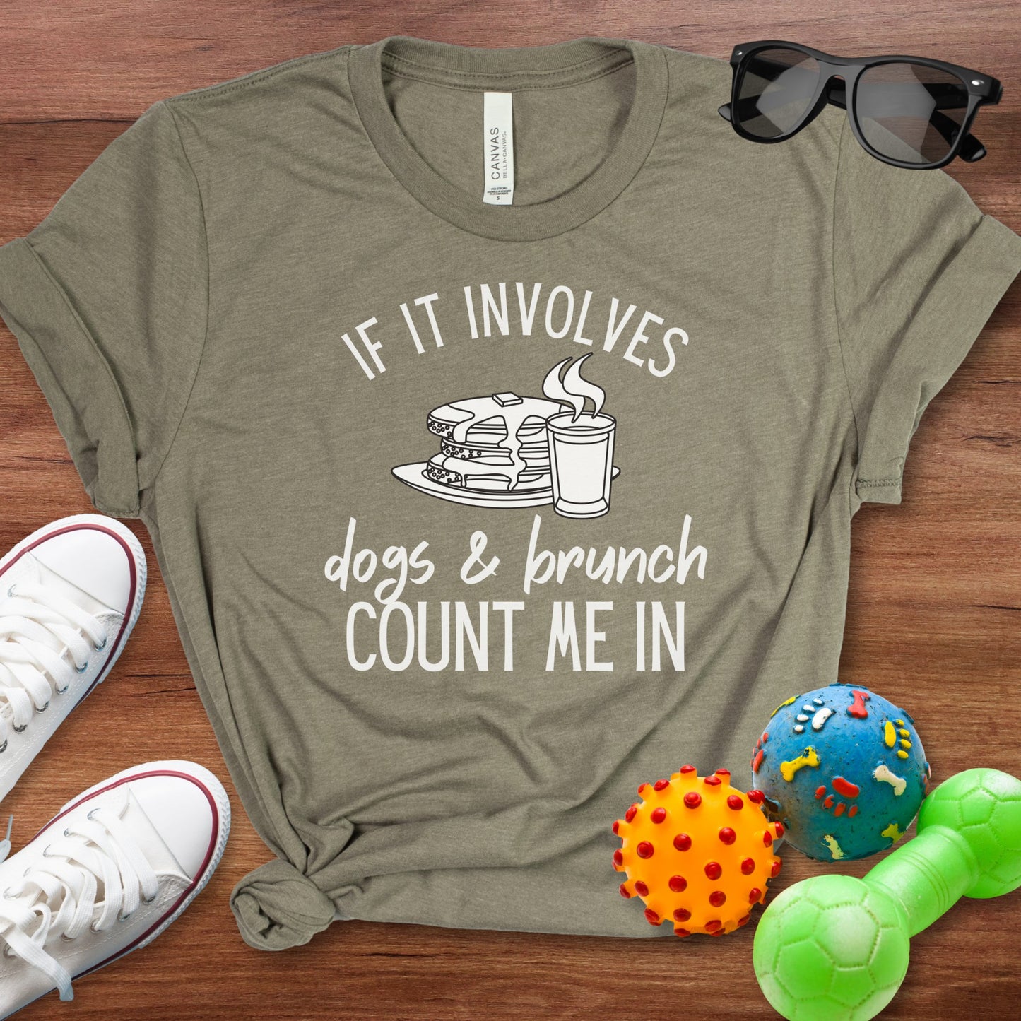 Dogs & Brunch Shirt - The Pawsitive Initiative