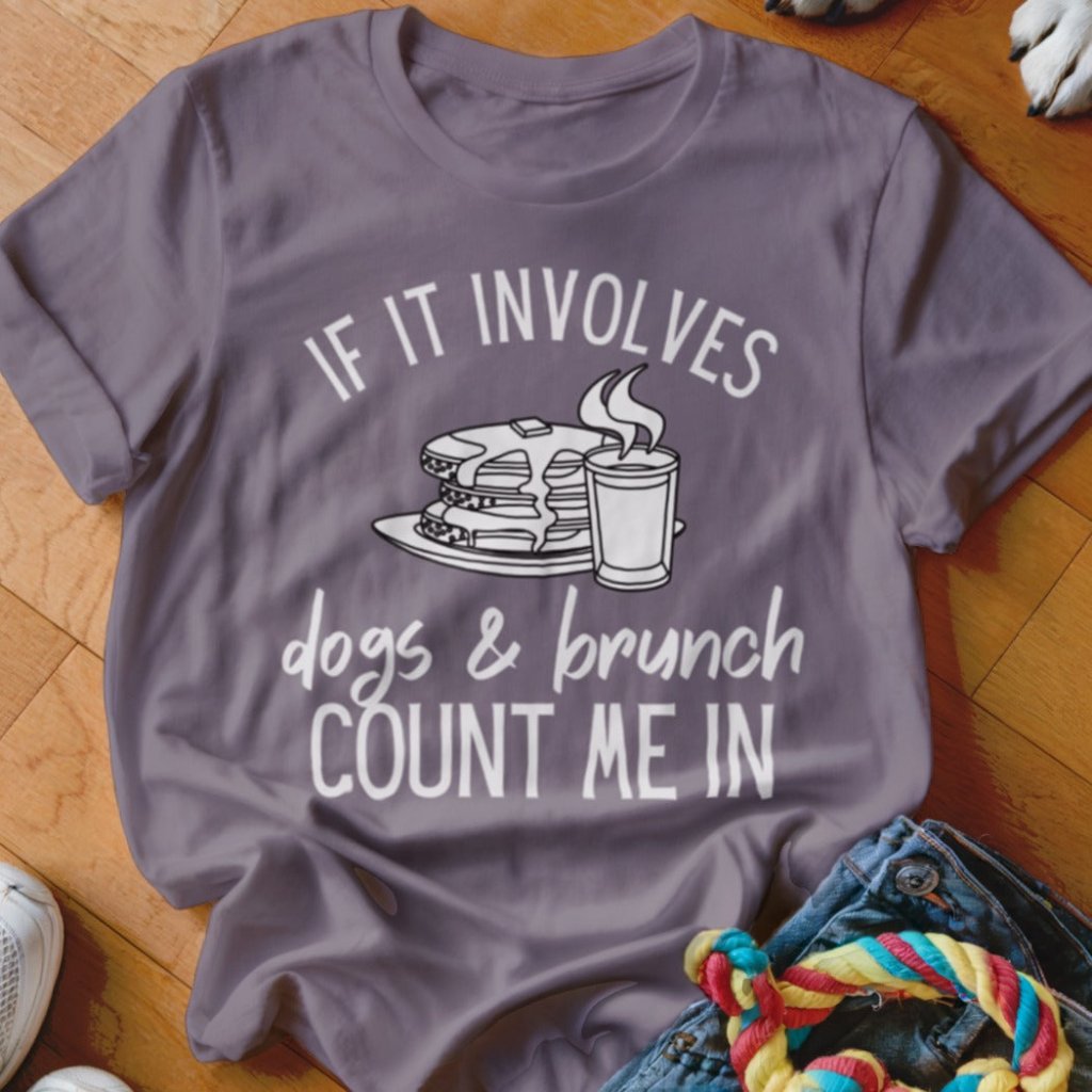 Dogs & Brunch Shirt - The Pawsitive Initiative