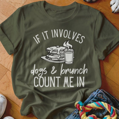 Dogs & Brunch Shirt - The Pawsitive Initiative