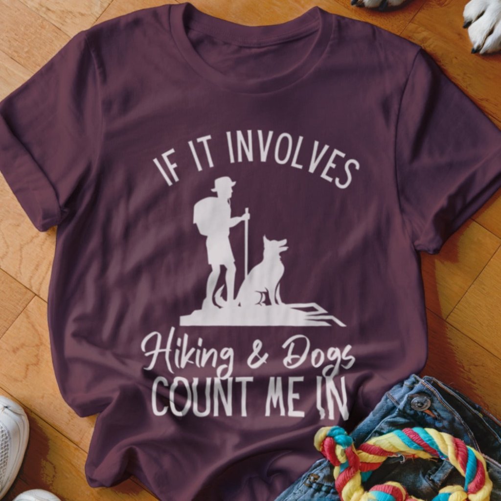 Dogs & Hiking Shirt - The Pawsitive Initiative