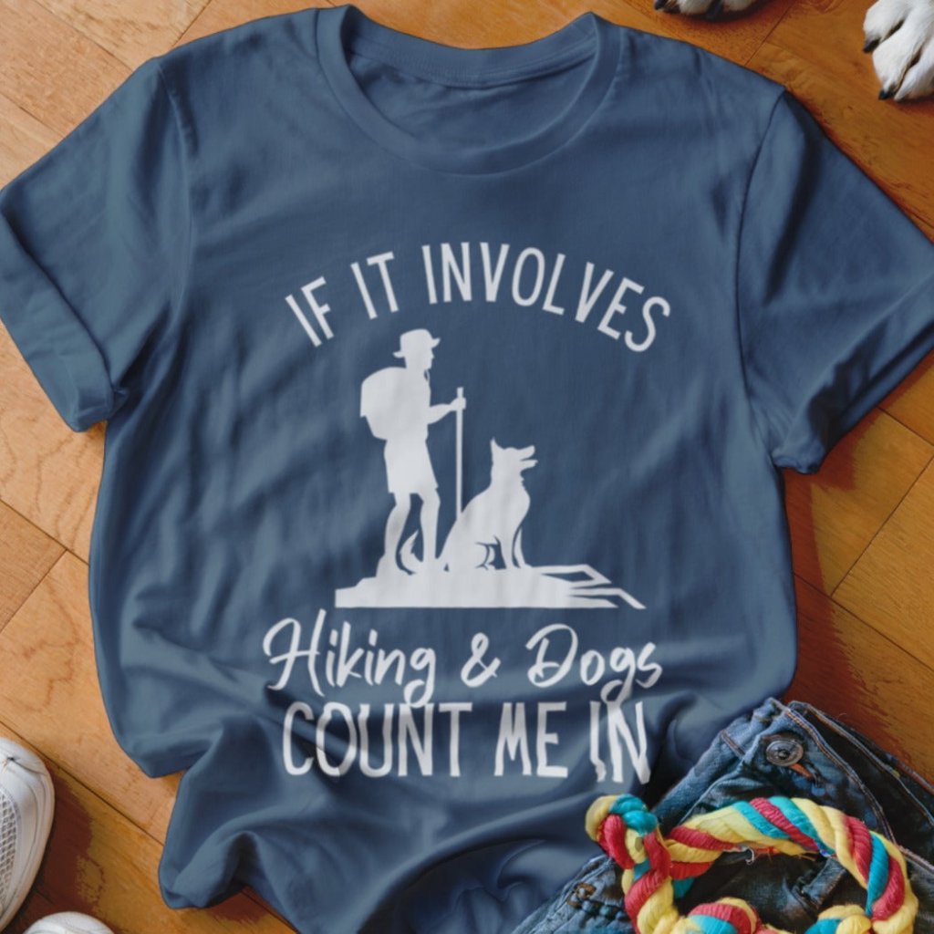 Dogs & Hiking Shirt - The Pawsitive Initiative