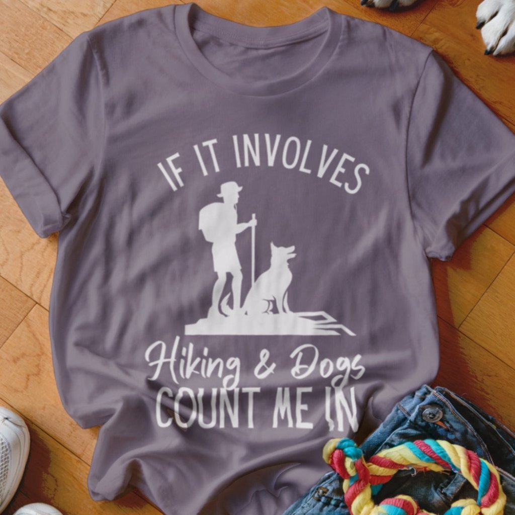 Dogs & Hiking Shirt - The Pawsitive Initiative
