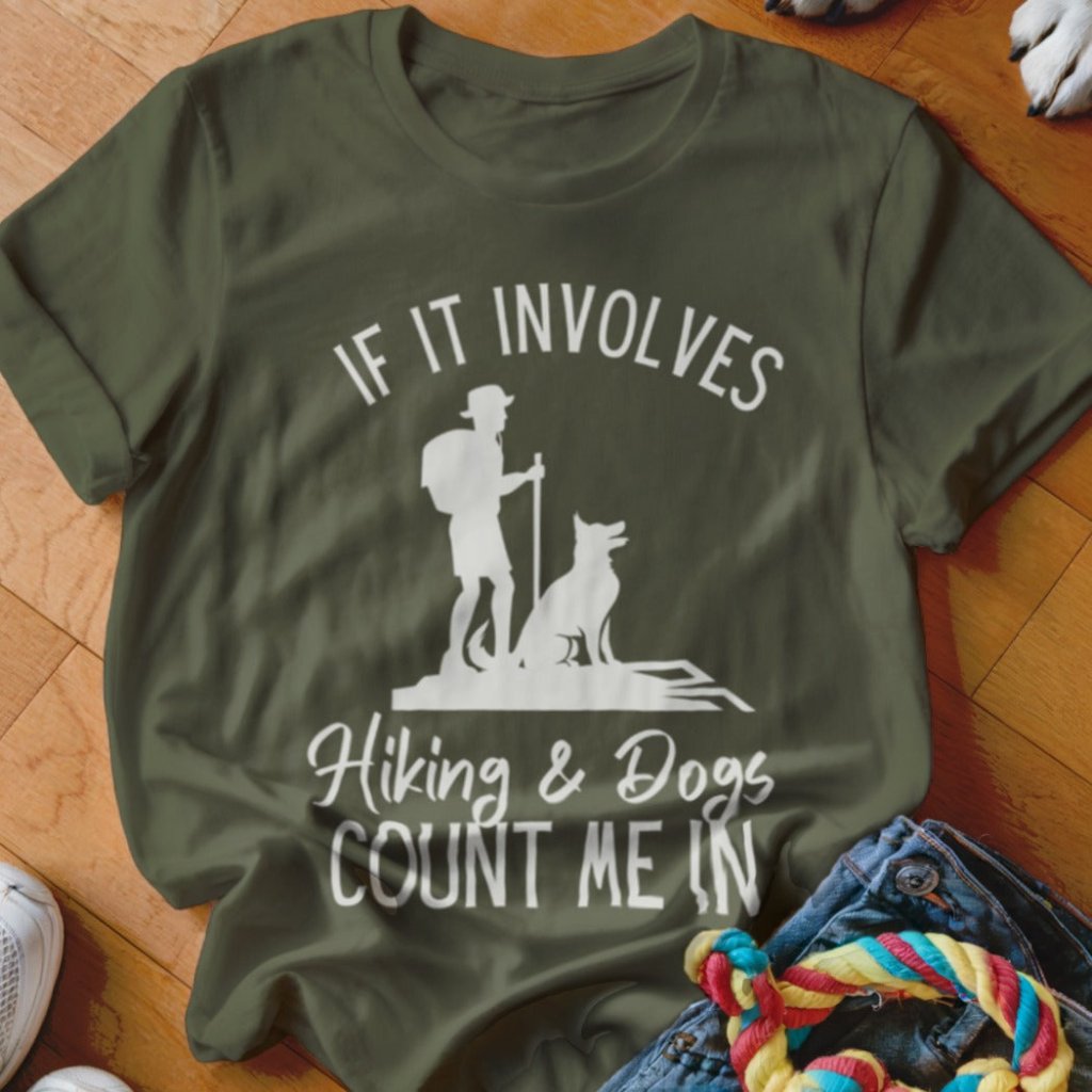 Dogs & Hiking Shirt - The Pawsitive Initiative