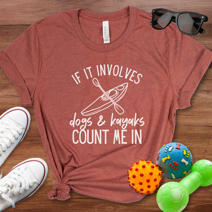 Dogs & Kayaks Shirt - The Pawsitive Initiative