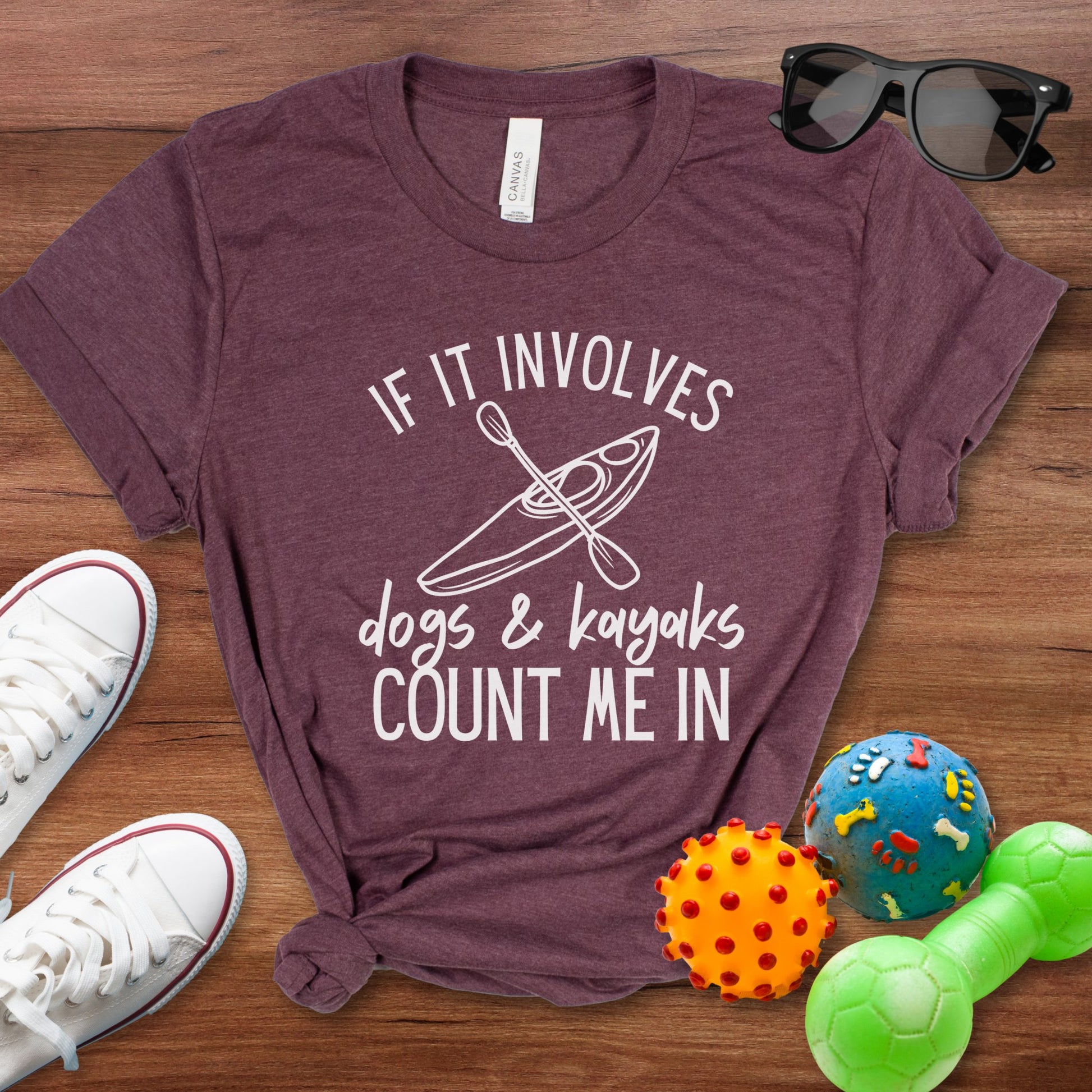 Dogs & Kayaks Shirt - The Pawsitive Initiative