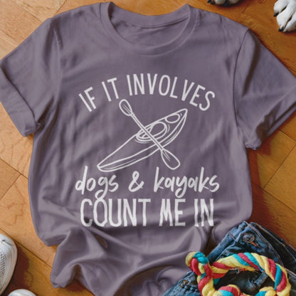 Dogs & Kayaks Shirt - The Pawsitive Initiative