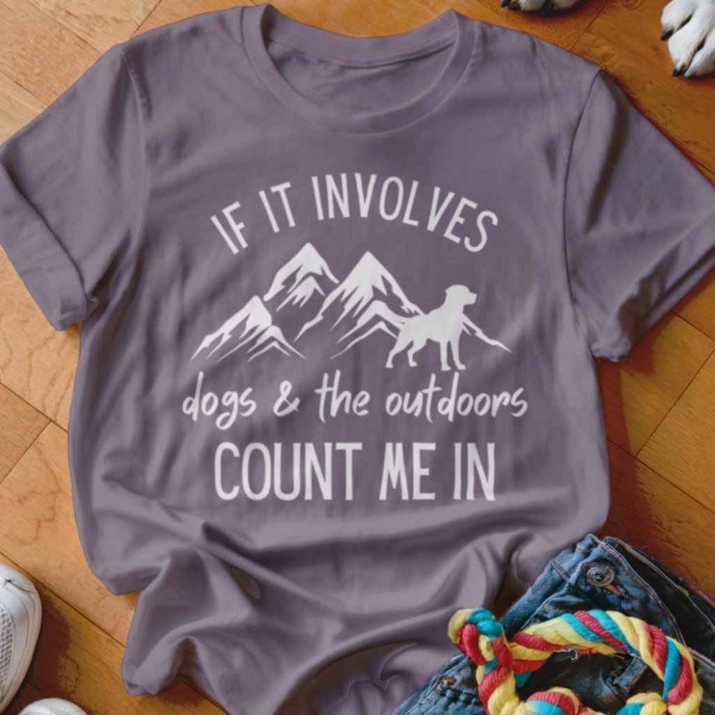 Dogs & Outdoors Shirt - The Pawsitive Initiative
